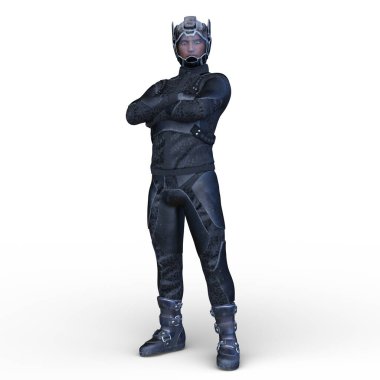 Bir siber adamın 3 boyutlu canlandırması