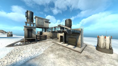 Gezegen keşif üssünün 3D görüntülemesi