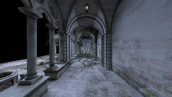 Koridorun 3 boyutlu görüntüsü