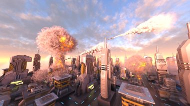 Savaş alanının 3 boyutlu canlandırması