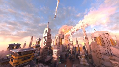 Savaş alanının 3 boyutlu canlandırması