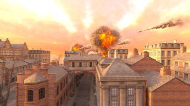 Savaş alanının 3 boyutlu canlandırması