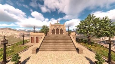 Kilisenin 3D canlandırması