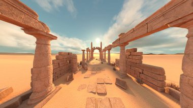 Eski harabelerin 3D yansıması