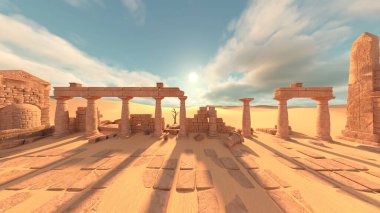 Eski harabelerin 3D yansıması