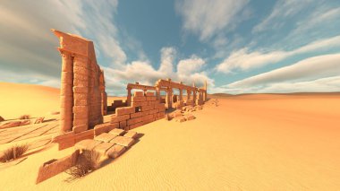 Eski harabelerin 3D yansıması