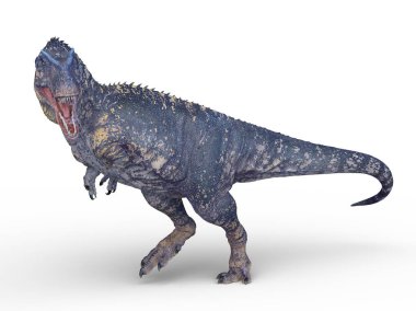 Bir dinozorun 3D canlandırması