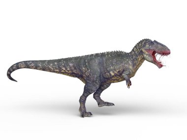 Bir dinozorun 3D canlandırması