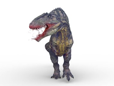 Bir dinozorun 3D canlandırması