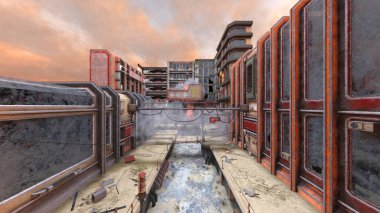 Savaş alanının 3 boyutlu canlandırması