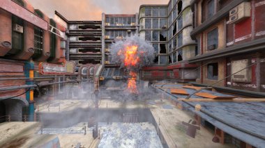 Savaş alanının 3 boyutlu canlandırması