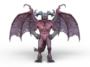 Bir canavarın 3D canlandırması