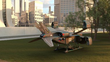 Bir uzay gemisinin 3D görüntülemesi