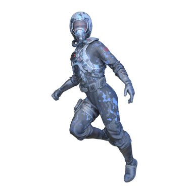 Bir siber adamın 3 boyutlu canlandırması