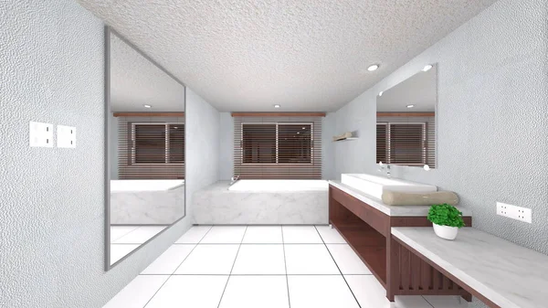 banyo 3D rendering