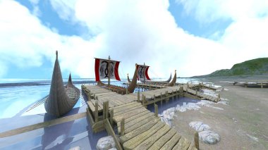 Viking gemisinin 3 boyutlu görüntülemesi