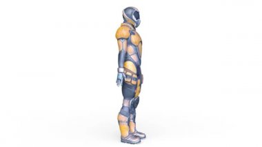 Bir siber adamın 3 boyutlu canlandırması