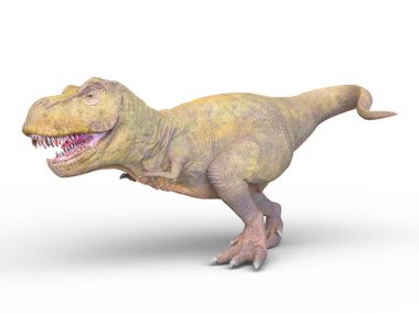 Bir dinozorun 3D canlandırması