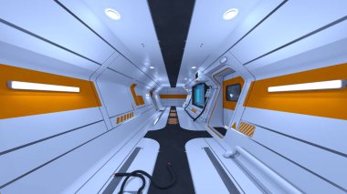 Uzay aracının 3 boyutlu görüntülemesi