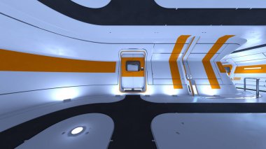 Uzay aracının 3 boyutlu görüntülemesi