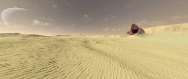 Bir canavarın 3D canlandırması