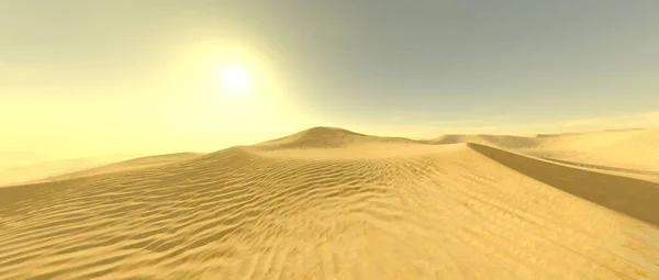 Візуалізація Пустелі — стокове фото
