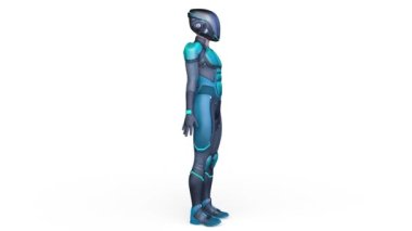 Bir siber adamın 3 boyutlu canlandırması