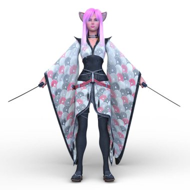 Bir cadaloz eskrimcisinin 3B görüntülemesi