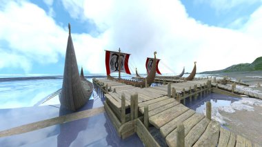 Viking gemisinin 3 boyutlu görüntülemesi