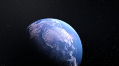 Earth 3D render