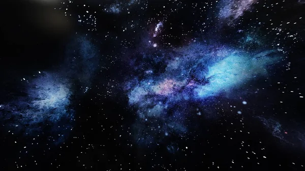 Rendering Outer Space — 图库照片