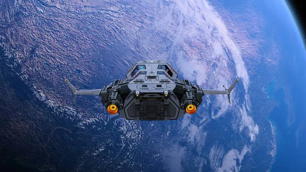 Rendering Spaceship Earth — Foto de Stock