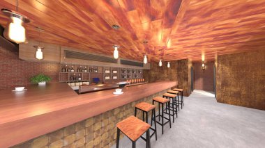 Çubuğun 3B görüntülemesi