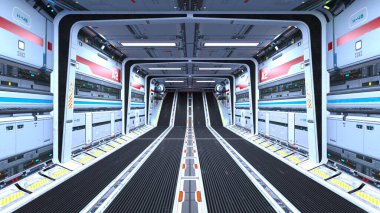 Uzay aracının 3 boyutlu görüntülemesi