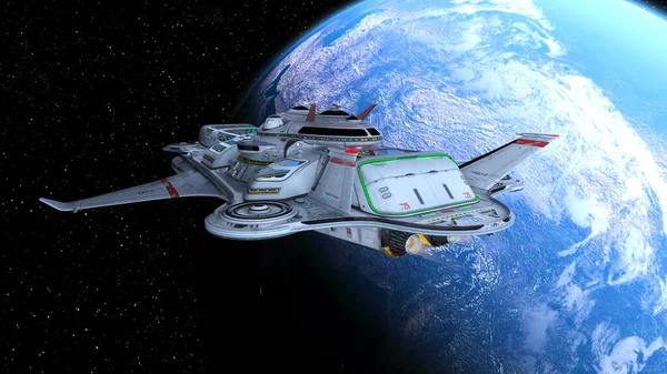 Rendering Spaceship Earth — Zdjęcie stockowe