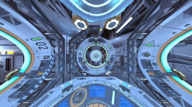 Uzay aracının 3 boyutlu görüntülemesi