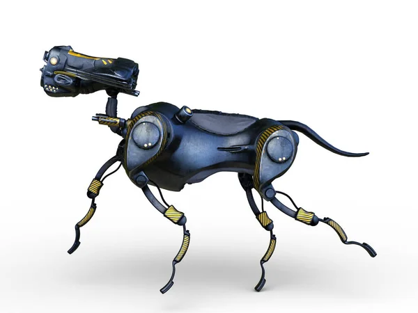 Rendering Robot Dog — Stock Fotó