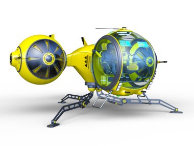 Helikopterin 3 boyutlu görüntülemesi