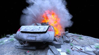 Savaş alanının 3 boyutlu canlandırması