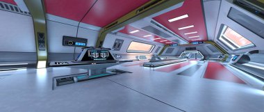 Uzay aracının 3 boyutlu görüntülemesi