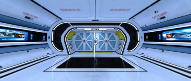 Uzay aracının 3 boyutlu görüntülemesi