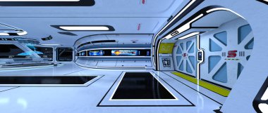 Uzay aracının 3 boyutlu görüntülemesi