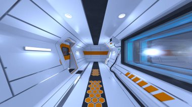 Uzay aracının 3 boyutlu görüntülemesi