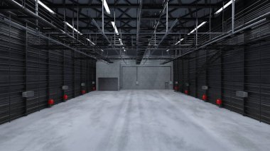 Deponun 3B görüntülemesi