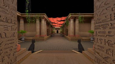 Eski harabelerin 3D yansıması