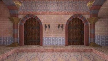 Sarayın 3D görüntüsü