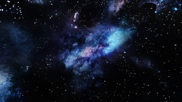 Rendering Outer Space — Foto Stock