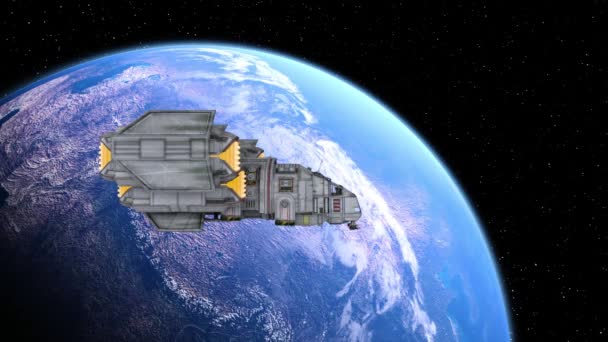 Rendering Spaceship Earth — Stock Video