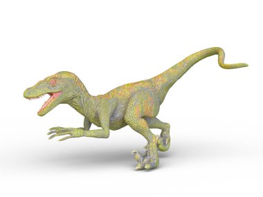 Bir dinozorun 3D canlandırması