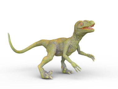 Bir dinozorun 3D canlandırması